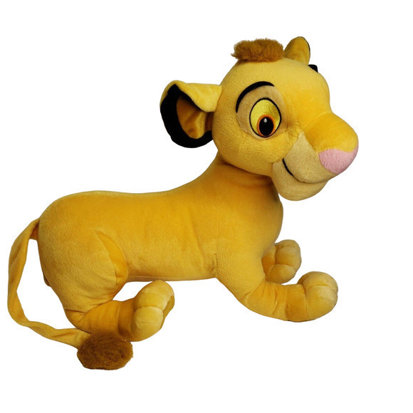 Disneys Simba Jumbo Lion King Plush Stuffed Animal 2002 Hasbro 076930102510 - Picture 3 of 10